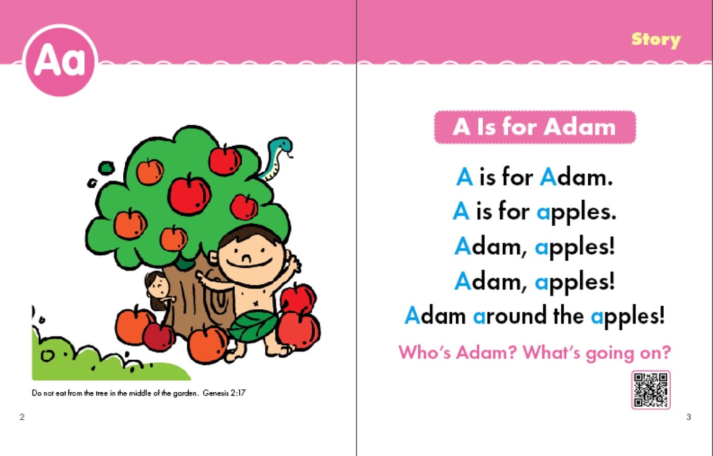 Bible ABC — Student's Activity Book — inside spread 1