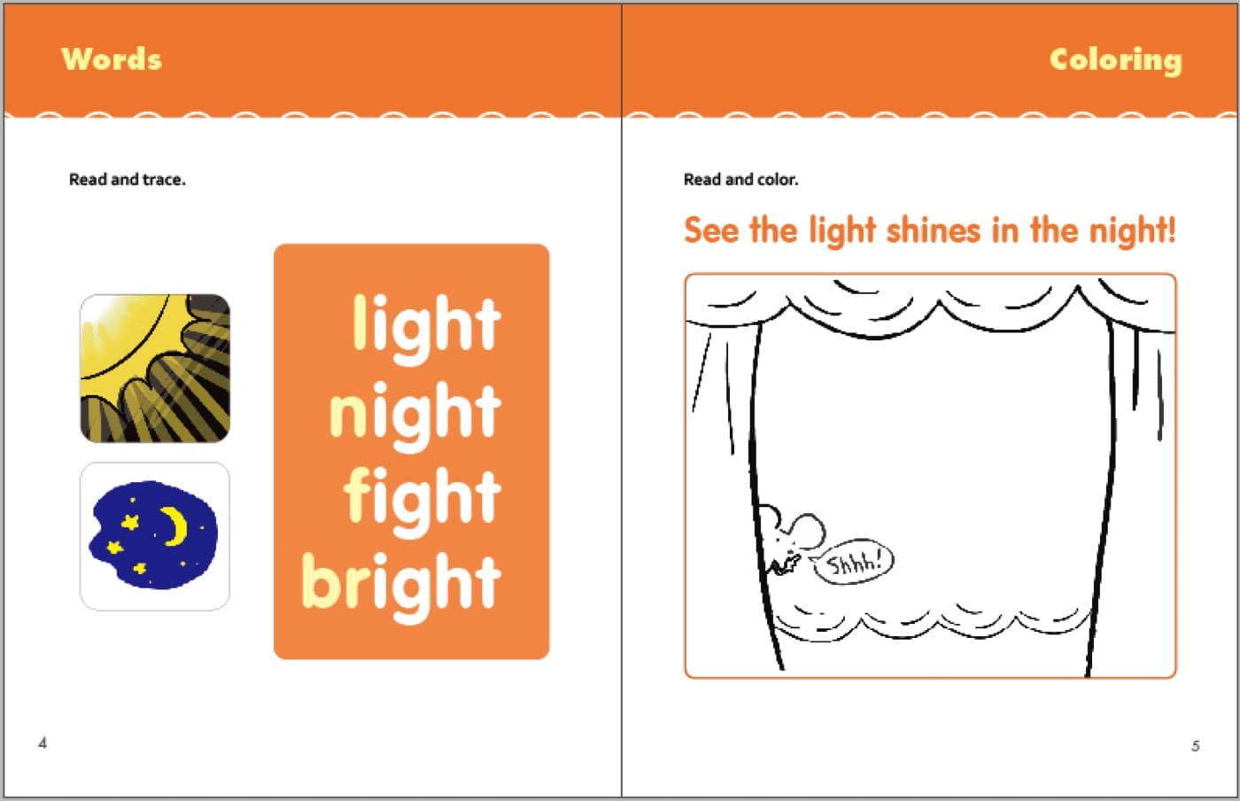Bible Rhymes — Student's Activity Book — inside spread 2