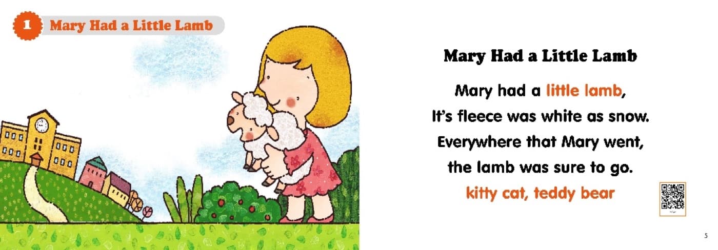 Nursery Rhymes — Student's Book 2 — inside spread 1